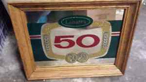 Vintage Labatt's 50 sign & bottle opener
