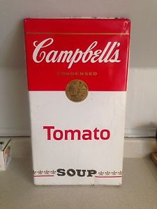 Vintage Tin Metal Campbell's Tomato Soup Sign