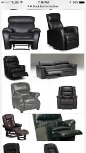 Wanted: LEATHER Recliner / Elran / Lazy Boy / Chair