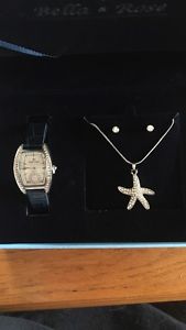 Wanted: necklace, watch and earrings