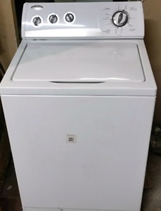 Whirlpool super capacity washer works great