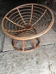 Wicker Round Papasan Chair for Sale