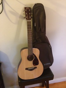 Yamaha JR2 acoustic guitar and case