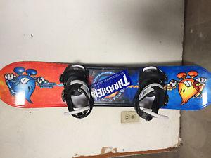 Youth World Industries board and bindings