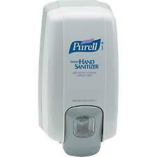 purell hand sanitizer dispenser and 3,1 liter refills