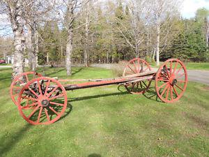 wagon wheels cart