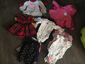 0-3 month girls clothes
