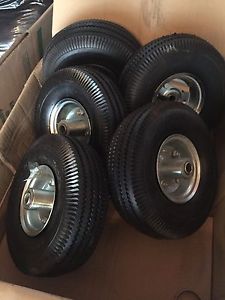 10" tires with hubs