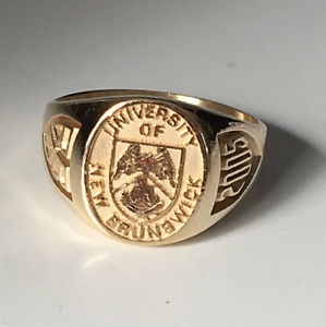 10K Yellow Gold UNB Ring Gents  BBA