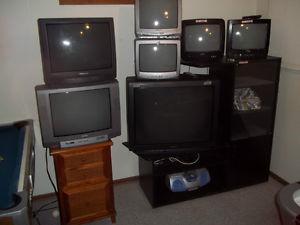 13" and "TV'S