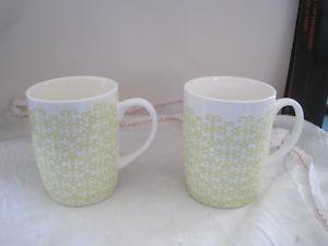 2 Matching Starbucks 11 oz. Coffee Tea Mug Cups