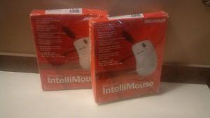 2 New sealed Microsoft intellimouse PS/2 edition