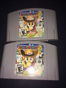 2 copy's Mario party 2 both for sale $65minty/$55 faded