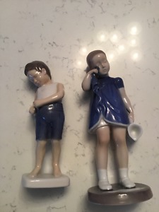 2 figurines Royal Copenhagen