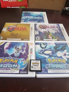 3DS zelda and pokemon games