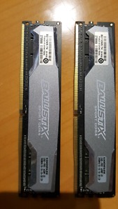 8gb Ballistix Sport DDR4 RAM