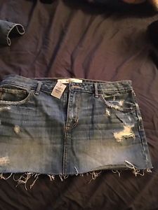 Abercrombie and Fitch jean skirt