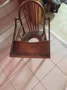 Antique potty chair