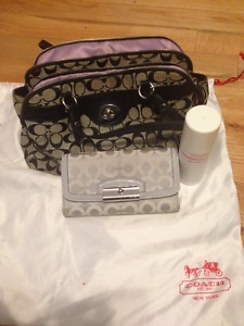 Authentic Coach Purse, Wallet & Coach Fabric Cleaner