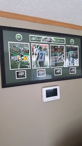Autographed roughrider picture