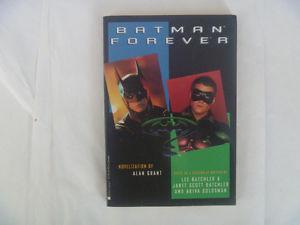 BATMAN Forever - Novelization by Alan Grant