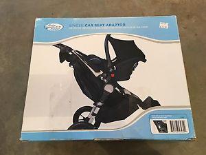 Baby Jogger Single car seat adaptor.