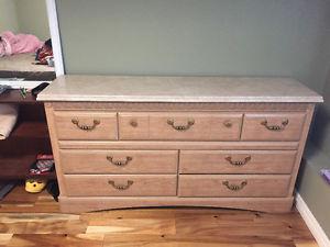 Beautiful Marbel top dressers 7 drawers