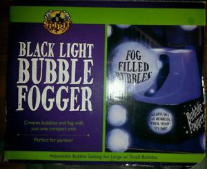 Black Light Bubble Fogger
