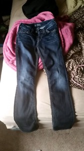 Brand new silver jeans!