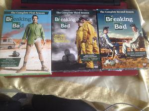 Breaking Bad Complete Series 1,2,3 !! Great Condition!!