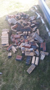 Bricks from fire place