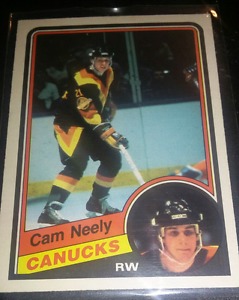Cam Neely Rookie hockey card