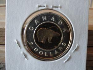  Canada Silver Toonie $2 Two Dollar Coin GP