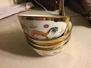 Chinese soup bowls