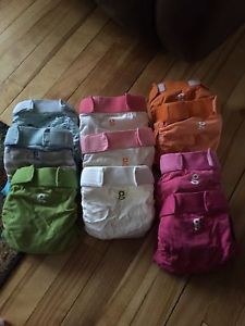 Cloth diapers, inserts and wet bags