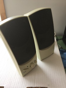Computer speakers.