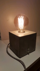 Concrete lamp