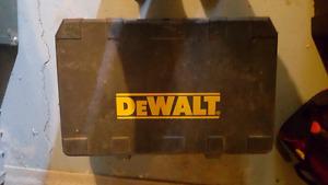 DEWALT cordless 4 PC tool kit with case