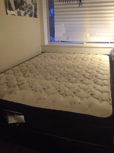 DOUBLE MATTRESS & BOX SPRING- EXCELLENT CONDITION