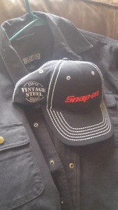Dakota work coat & snap on hat