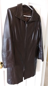 Danier spring/ fall leather coat (ladies)