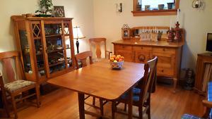 Dining room Buffet, China Cabinet, Chairs