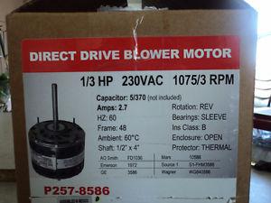 Direct Drive Blower Motor