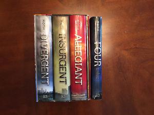 Divergent book Series box set + Four (Hardcover)