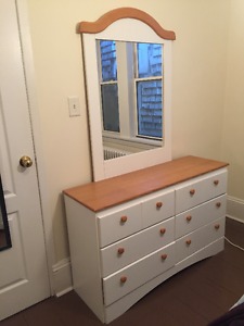 Dresser with mirror for sale