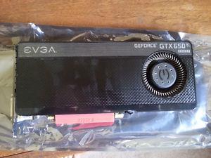 EVGA Nvidia GTX 650 Ti boost superclocked video card