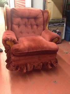 Free Couch Chair and Ottoman