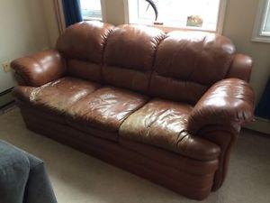 Free Leather Couch