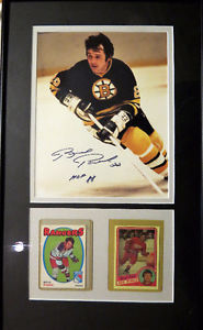 Hall of Famer Brad Park, Boston Bruins, Autographed