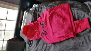 Highlighter pink underarmor xs hoodie